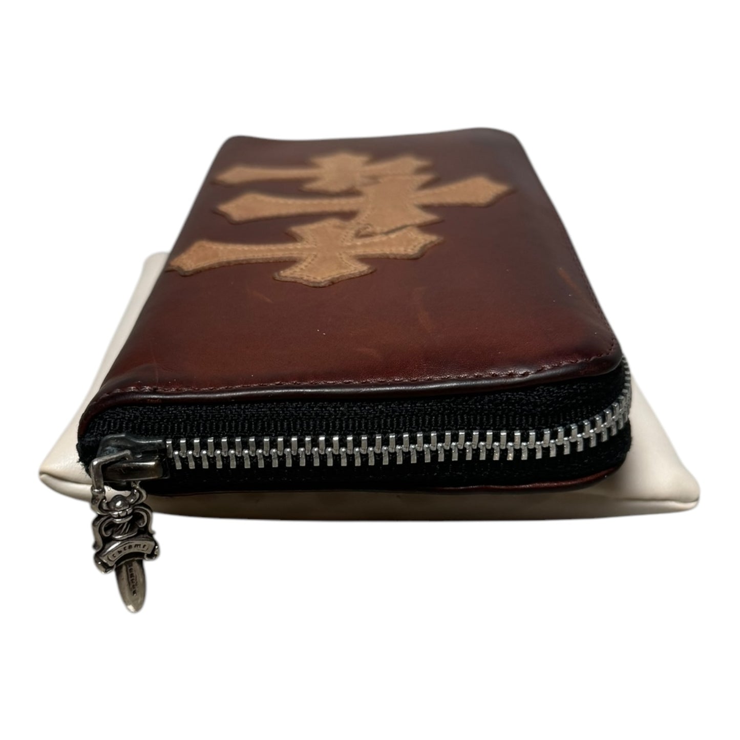 Chrome Hearts Cemetery Cross Patch Wallet