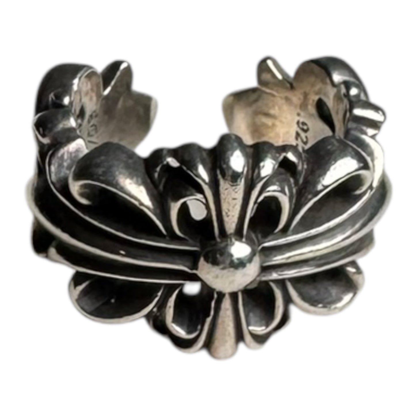 Chrome Hearts Double Floral Ring