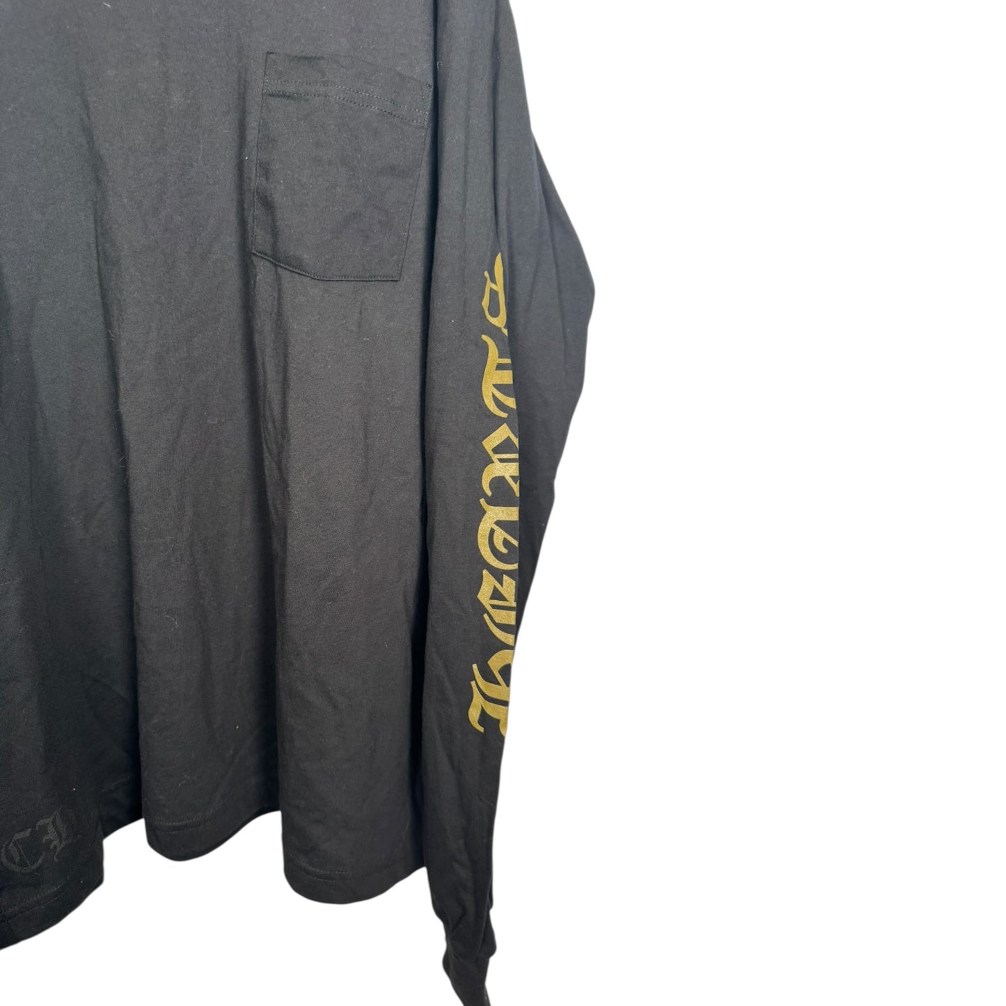 Chrome Hearts Collar Logo Long Sleeve Shirt