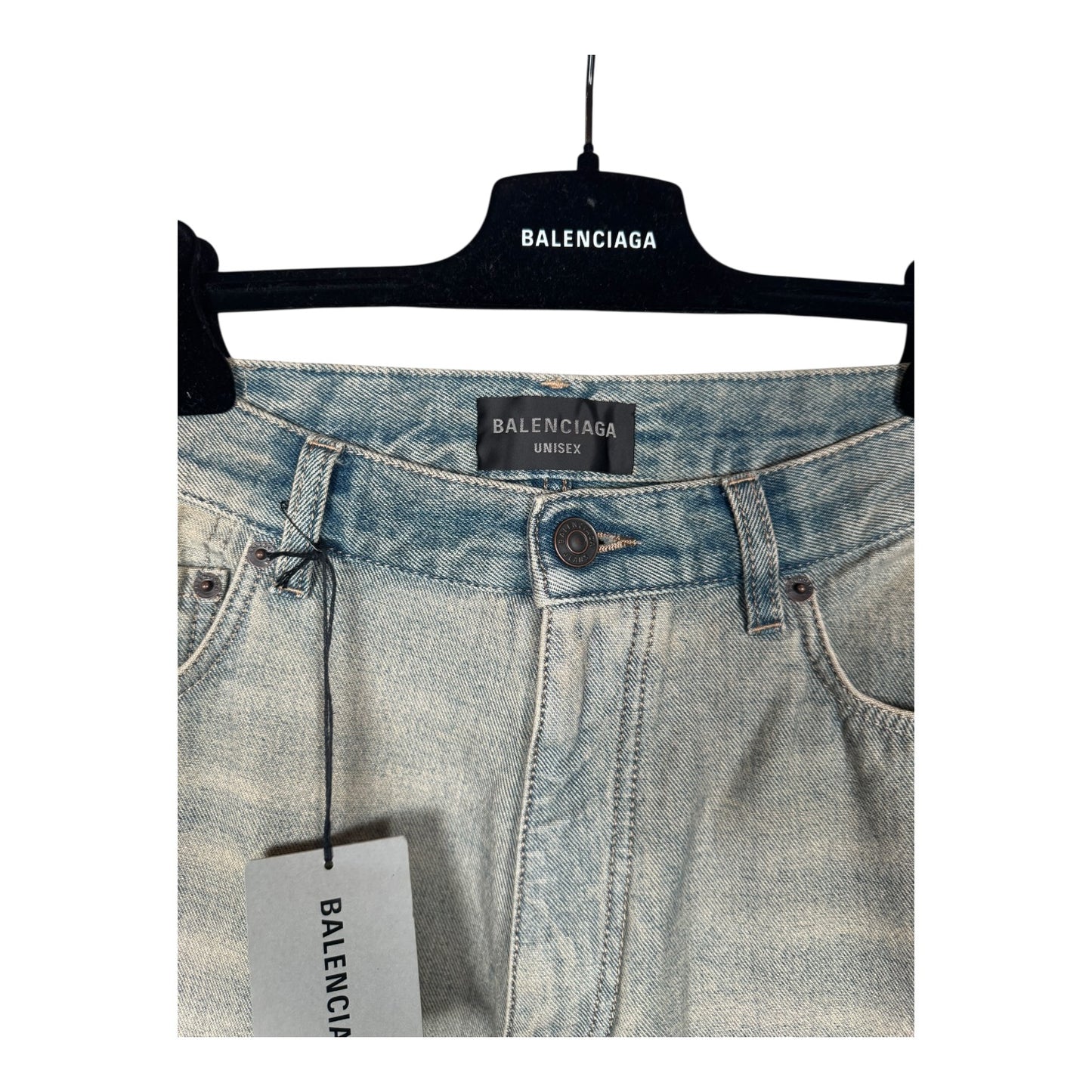 Balenciaga Inside Out Baggy Denim
