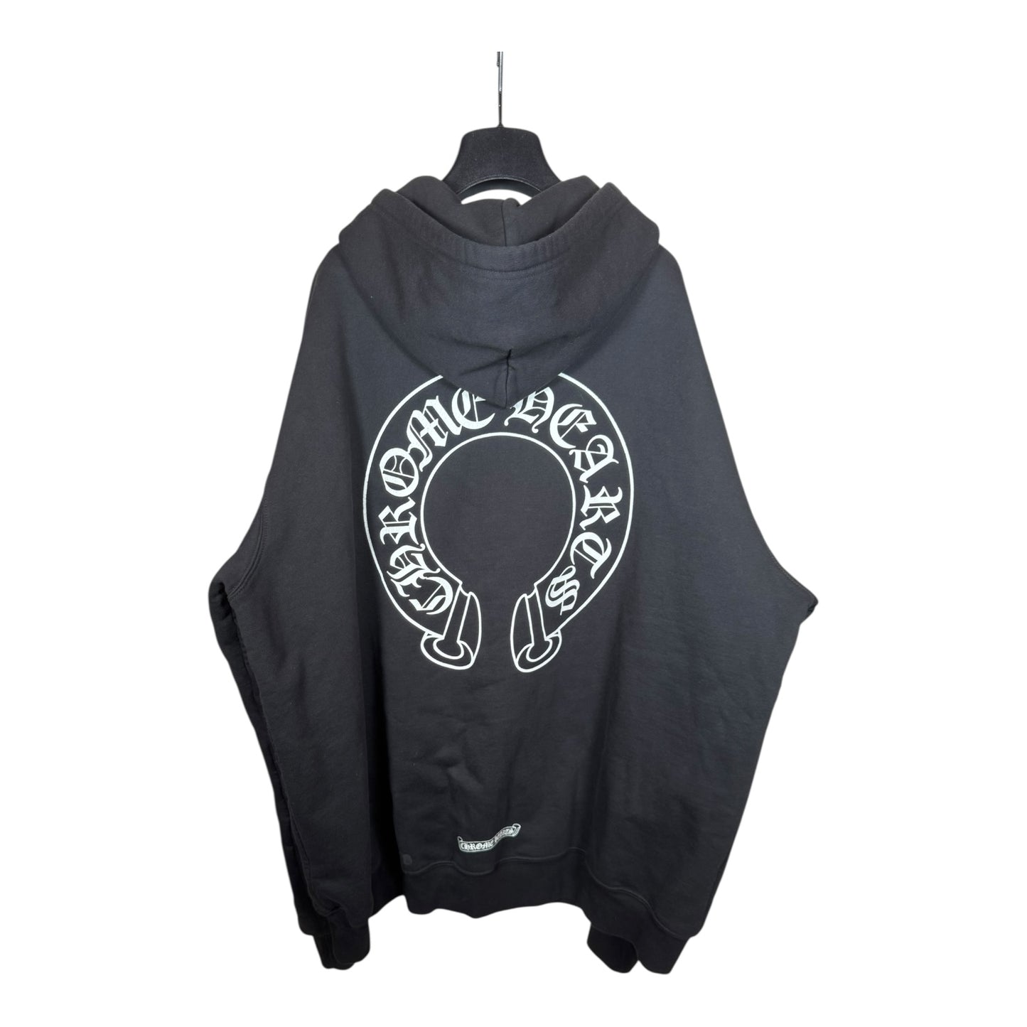 Chrome Hearts Floral Horseshoe Thermal Zip-Up Hoodie