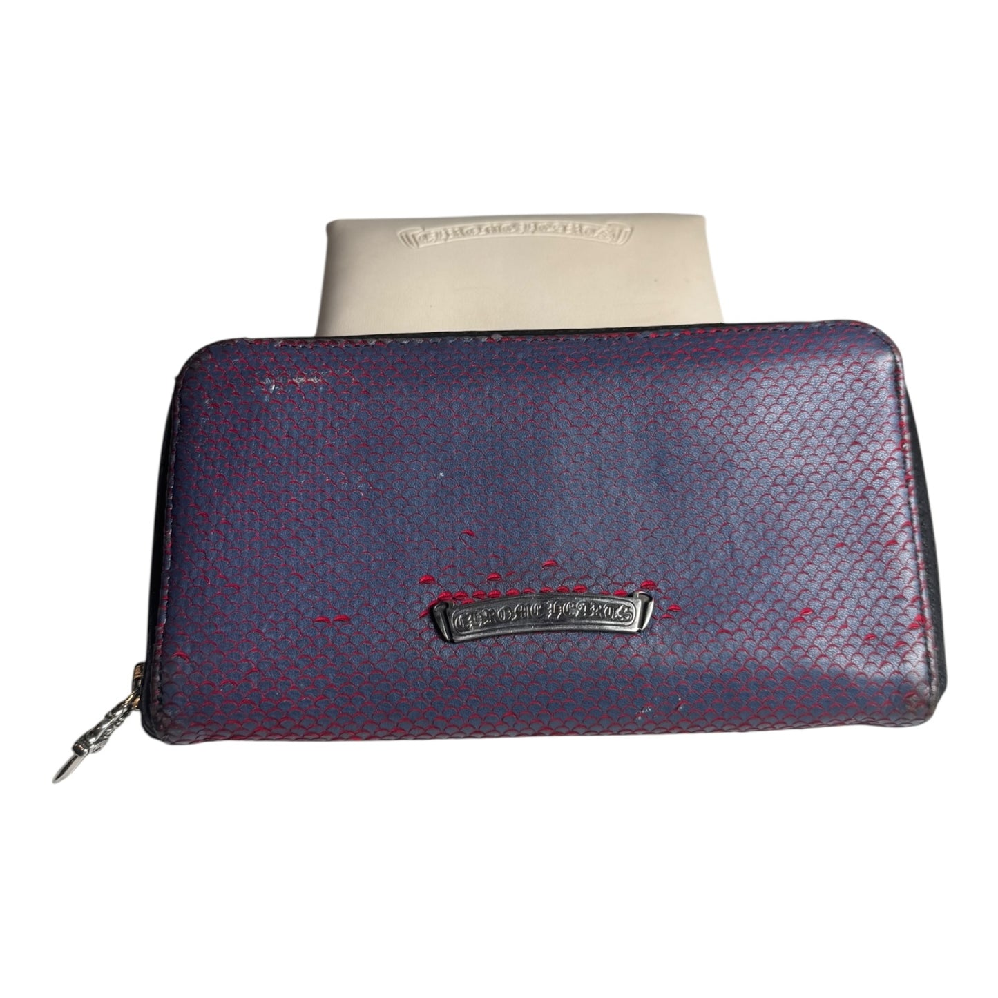 Chrome Hearts Rec F Fleur Zip Wallet