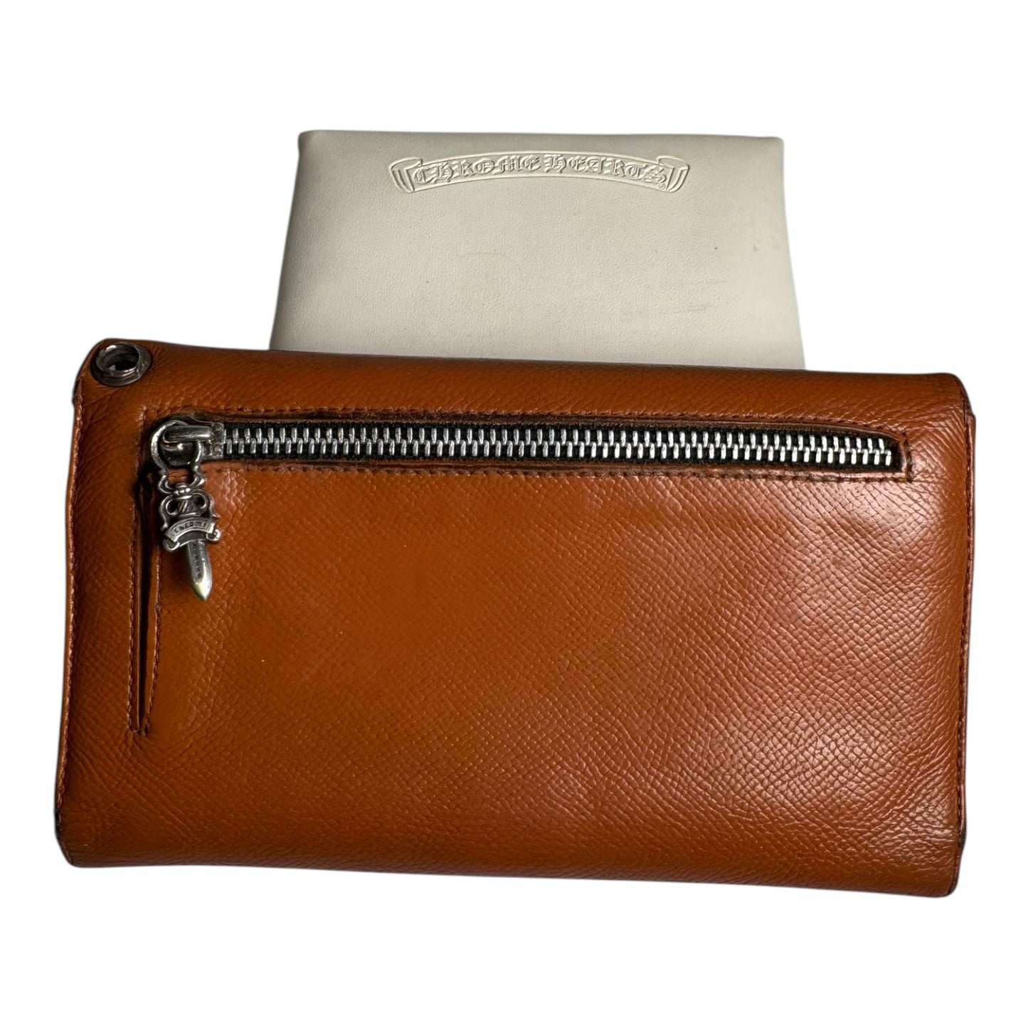 Chrome Hearts Brown Wave Wallet