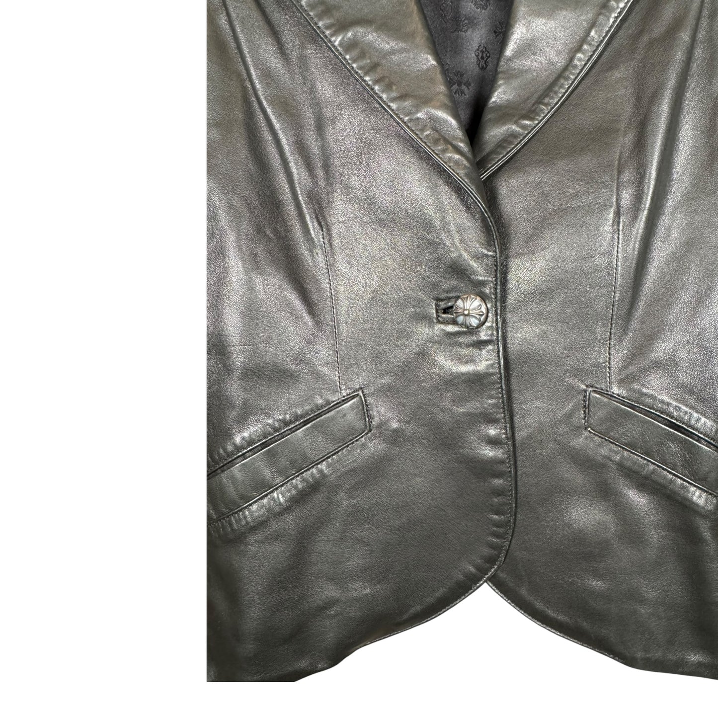 Chrome Hearts Leather Vest