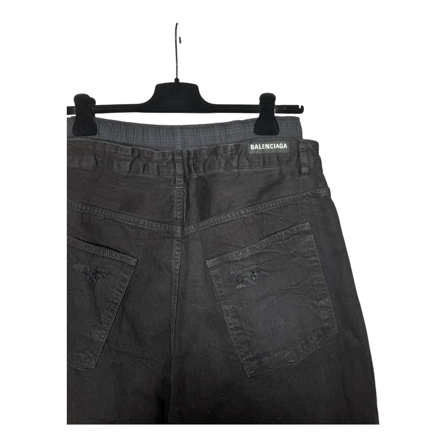 Balenciaga Double Waisted Pyjama Pants