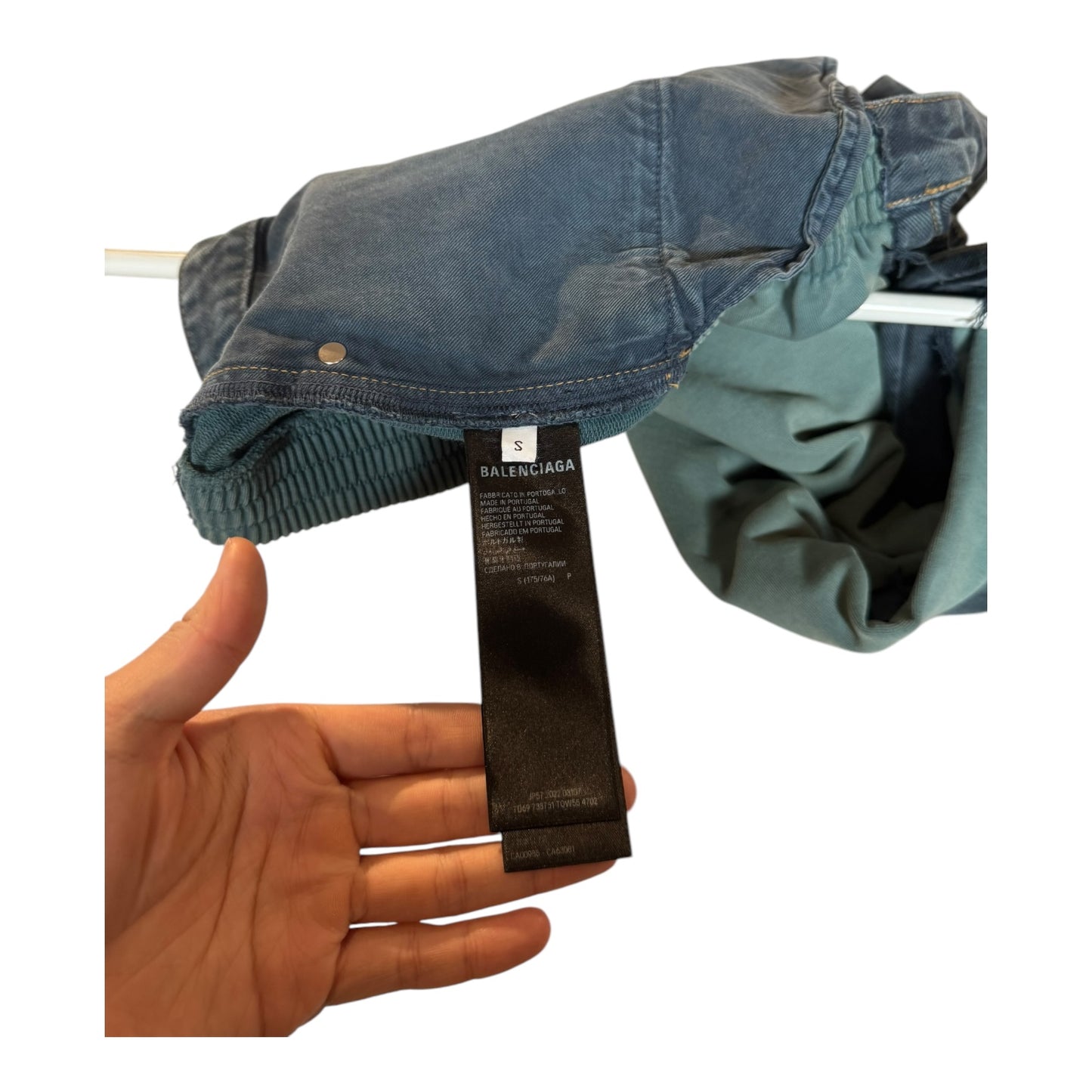 Balenciaga Hybrid Sweatpants Denim