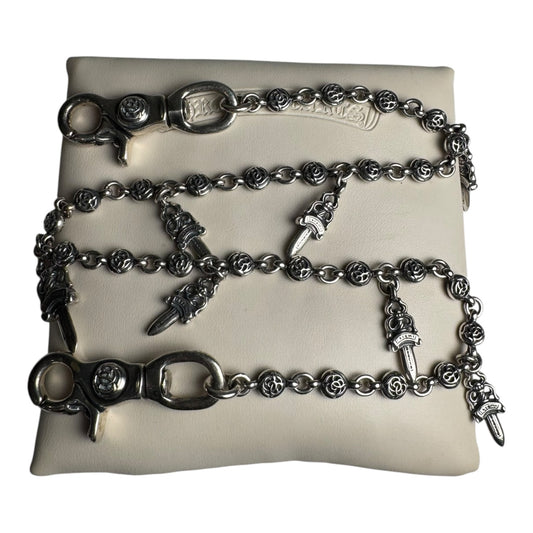 Chrome Hearts Celticball Dagger Wallet Chain