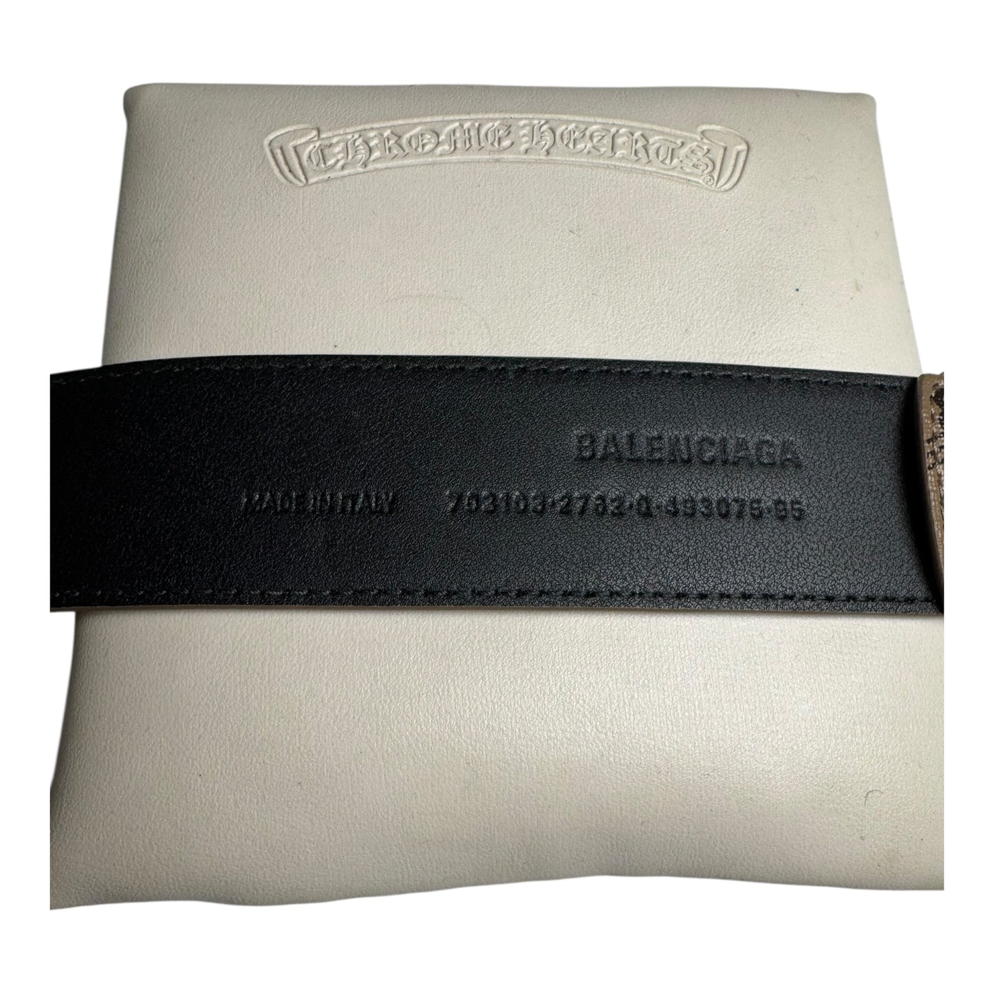 Balenciaga Interlock BB Monogram Belt