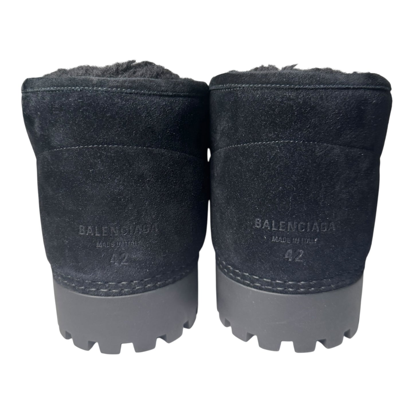 Balenciaga Low Alaska Fur Boot