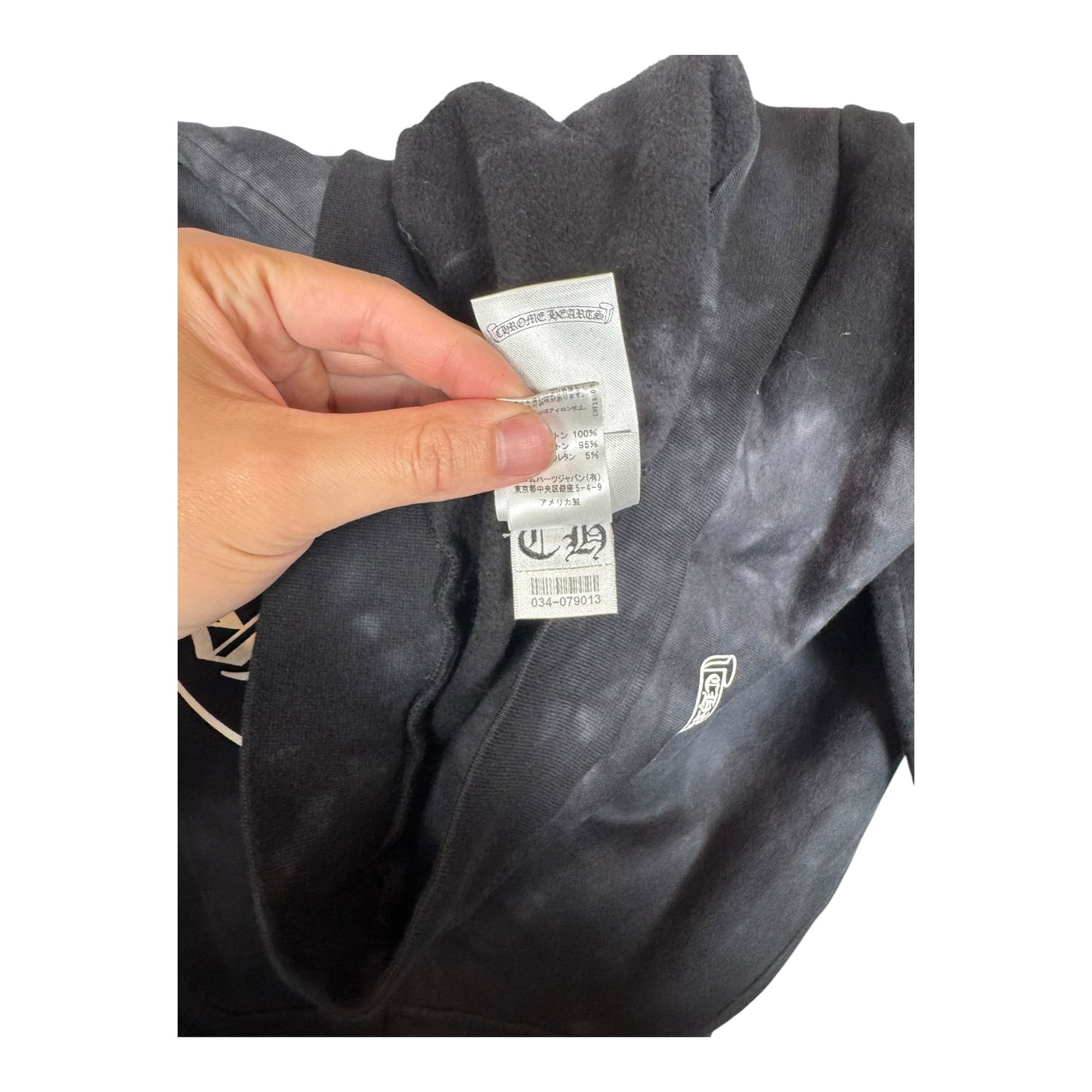 Chrome Hearts Tie Dyed Horseshoe Hoodie