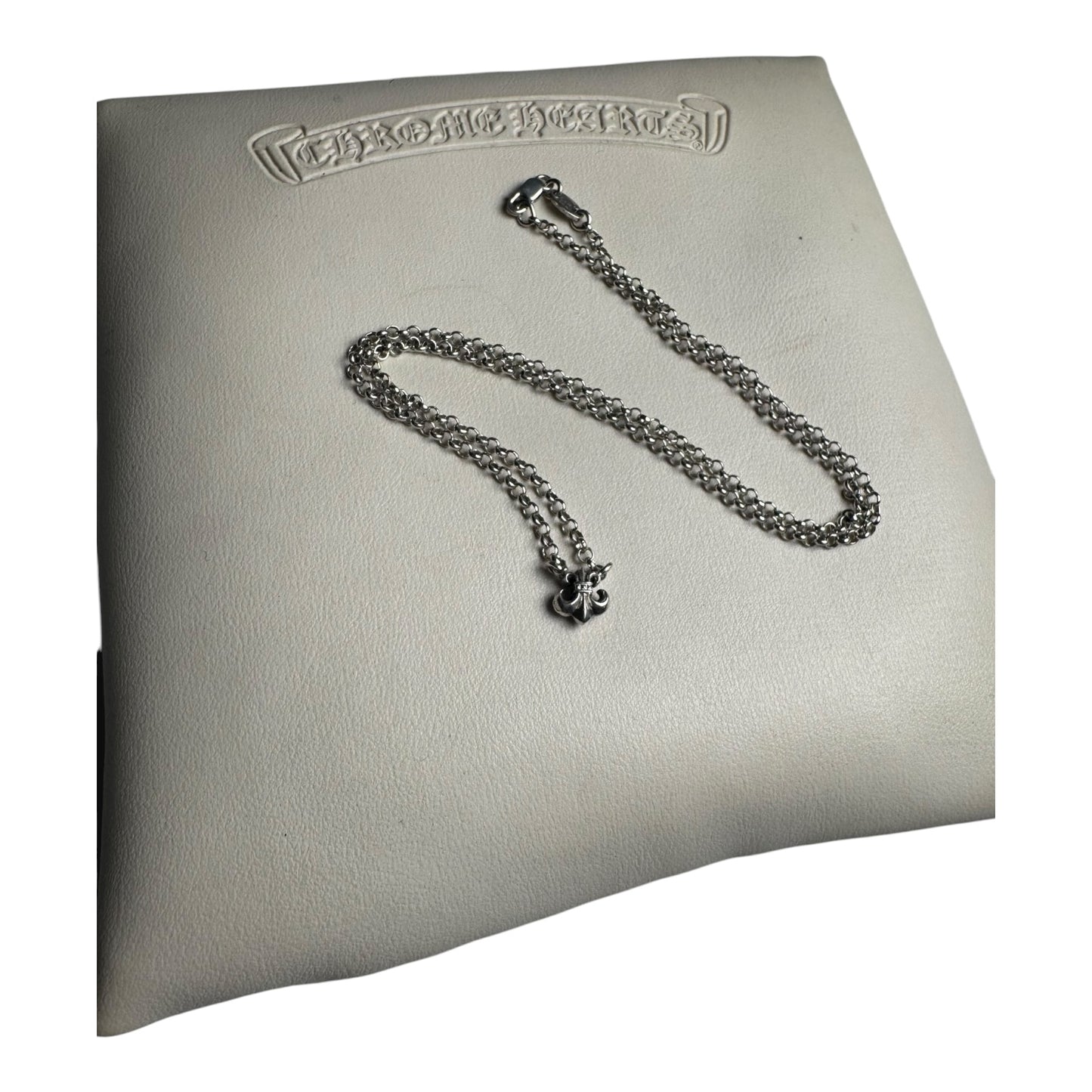 Chrome Hearts Micro Fleur Necklace