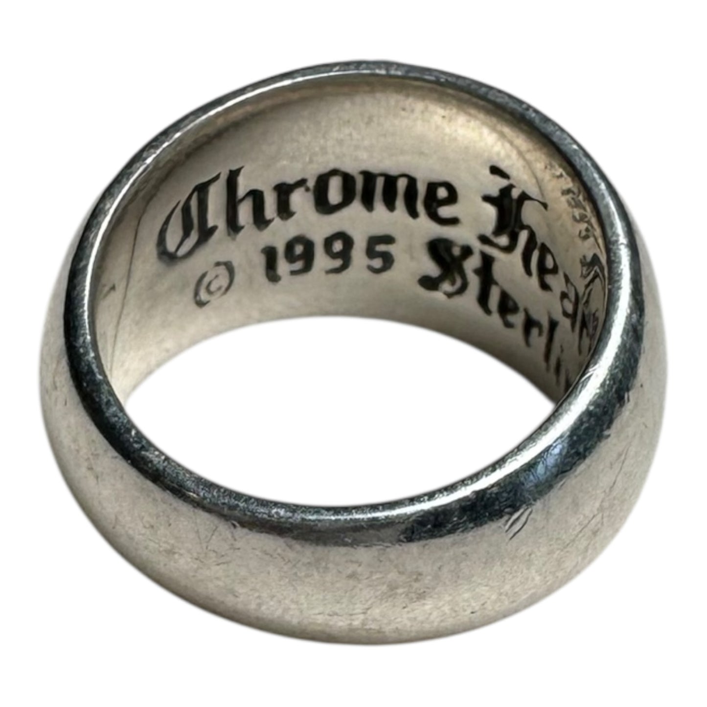 Chrome Hearts Pave Heart Ring