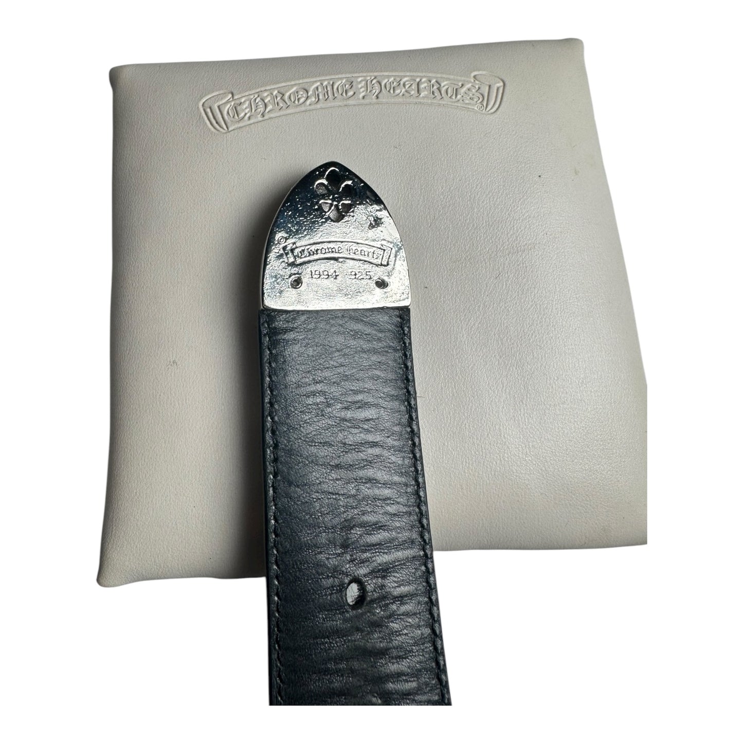 Chrome Hearts Cheetah Pony Hair Gunslinger Belt