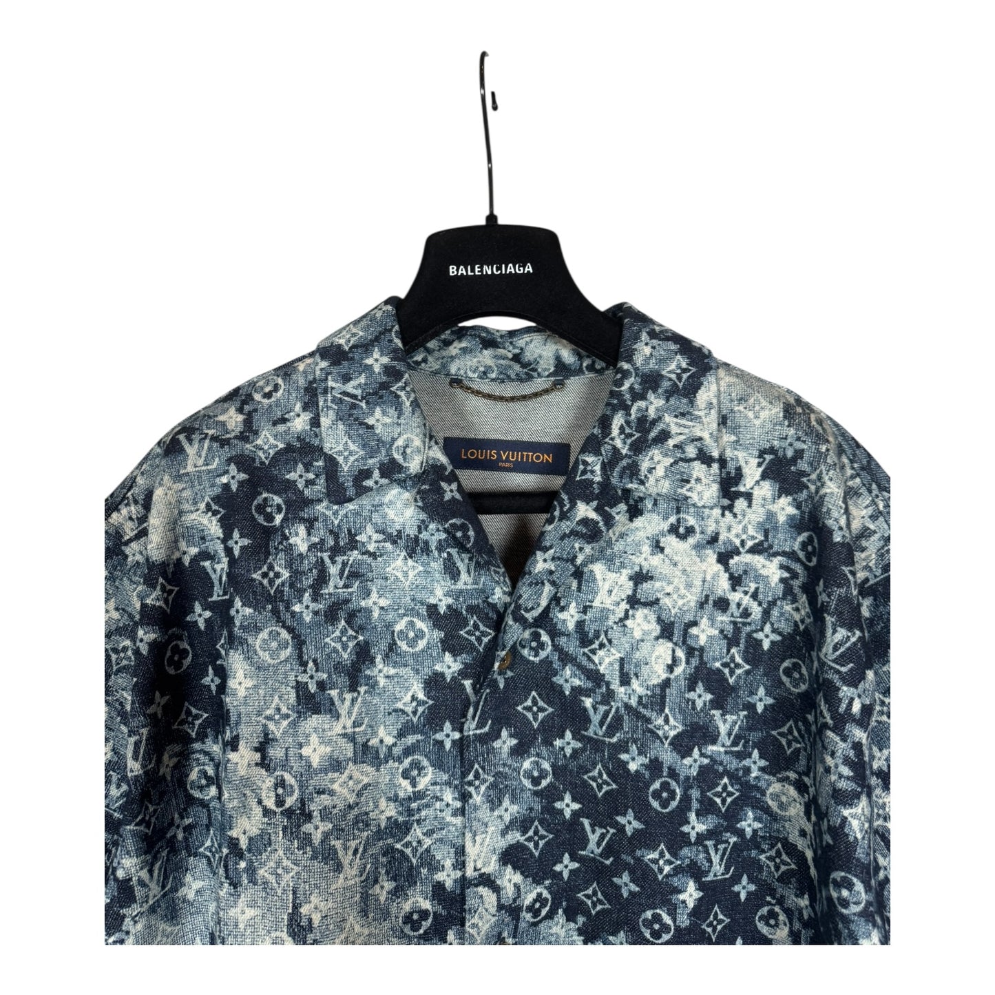 Louis Vuitton Denim Monogram Shirt