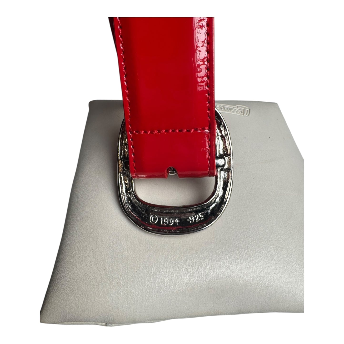 Chrome Hearts Patent Leather Gunslinger Belt