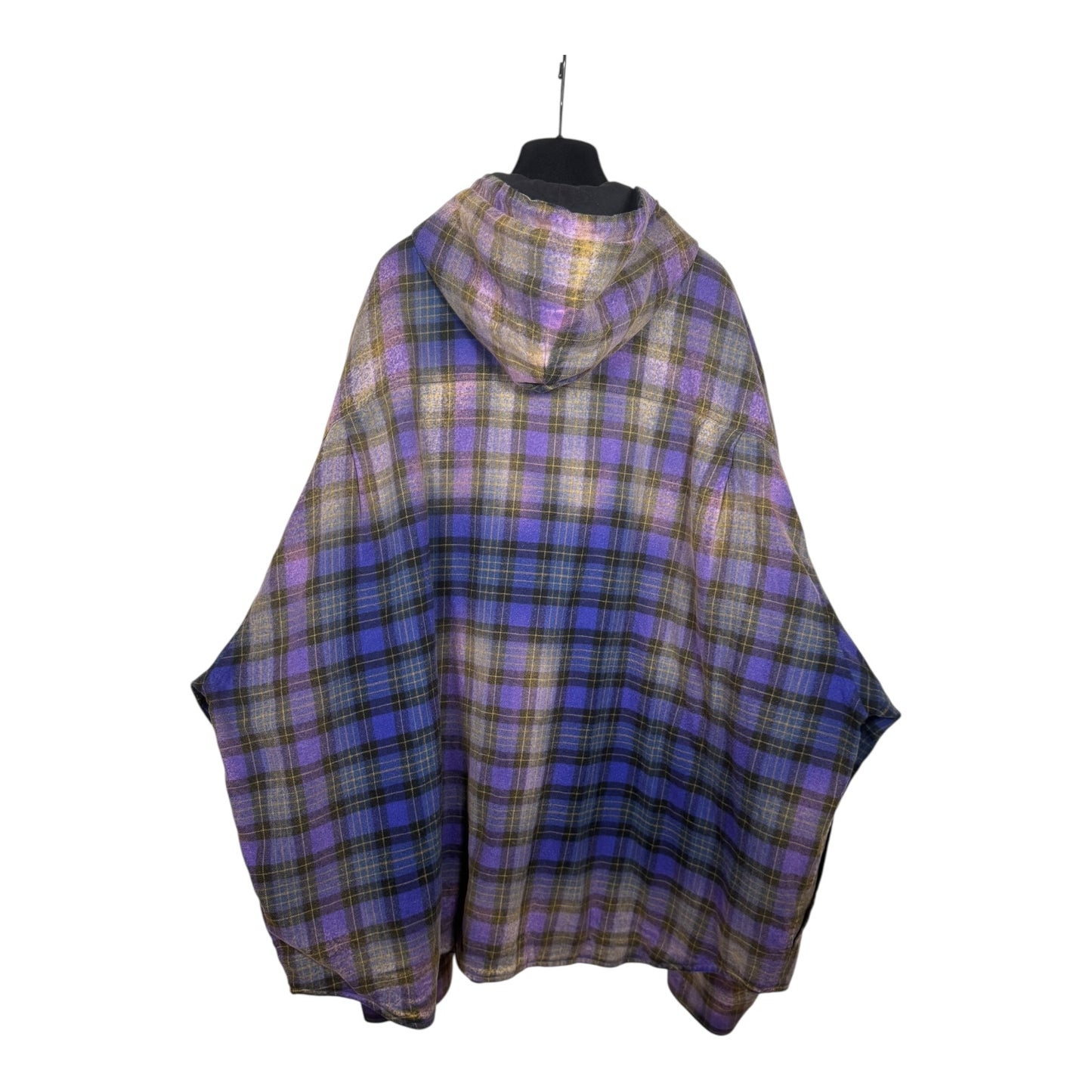 Balenciaga Padded Flannel Jacket