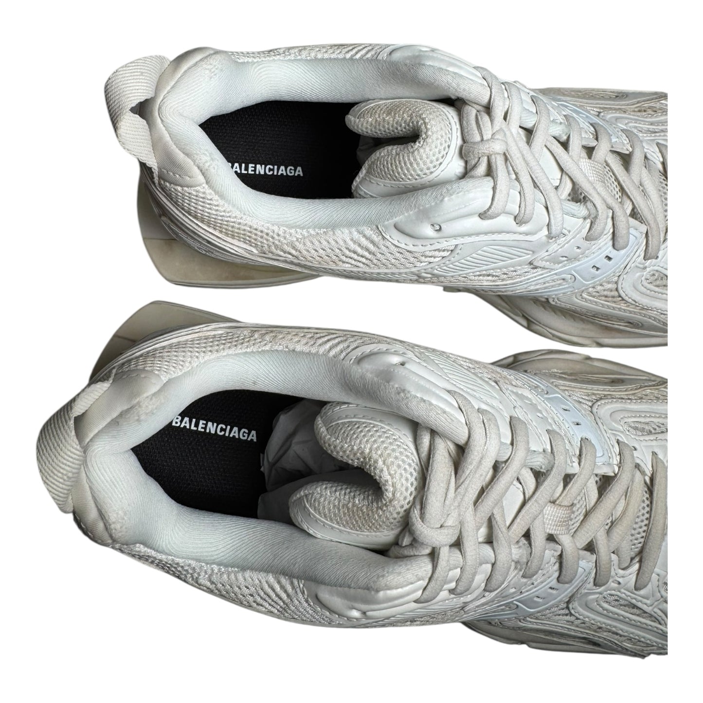 Balenciaga White X-Pander Sneakers