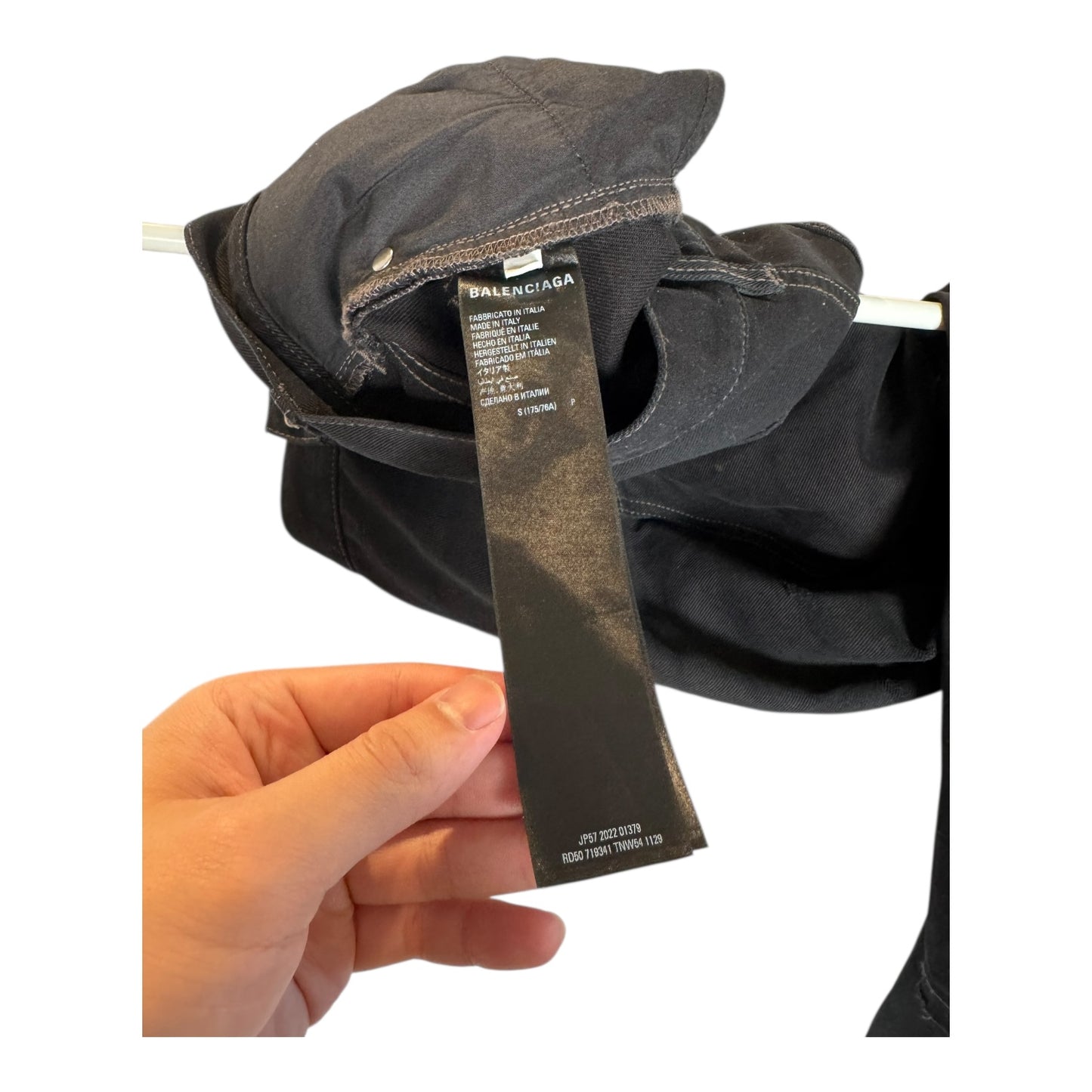 Balenciaga Distressed Baggy Denim