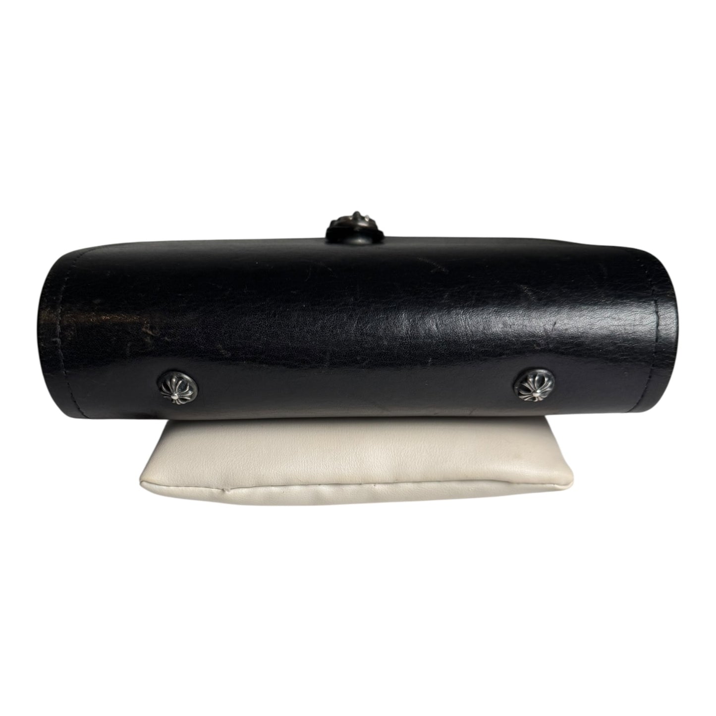 Chrome Hearts Leather Agenda Planner Holder