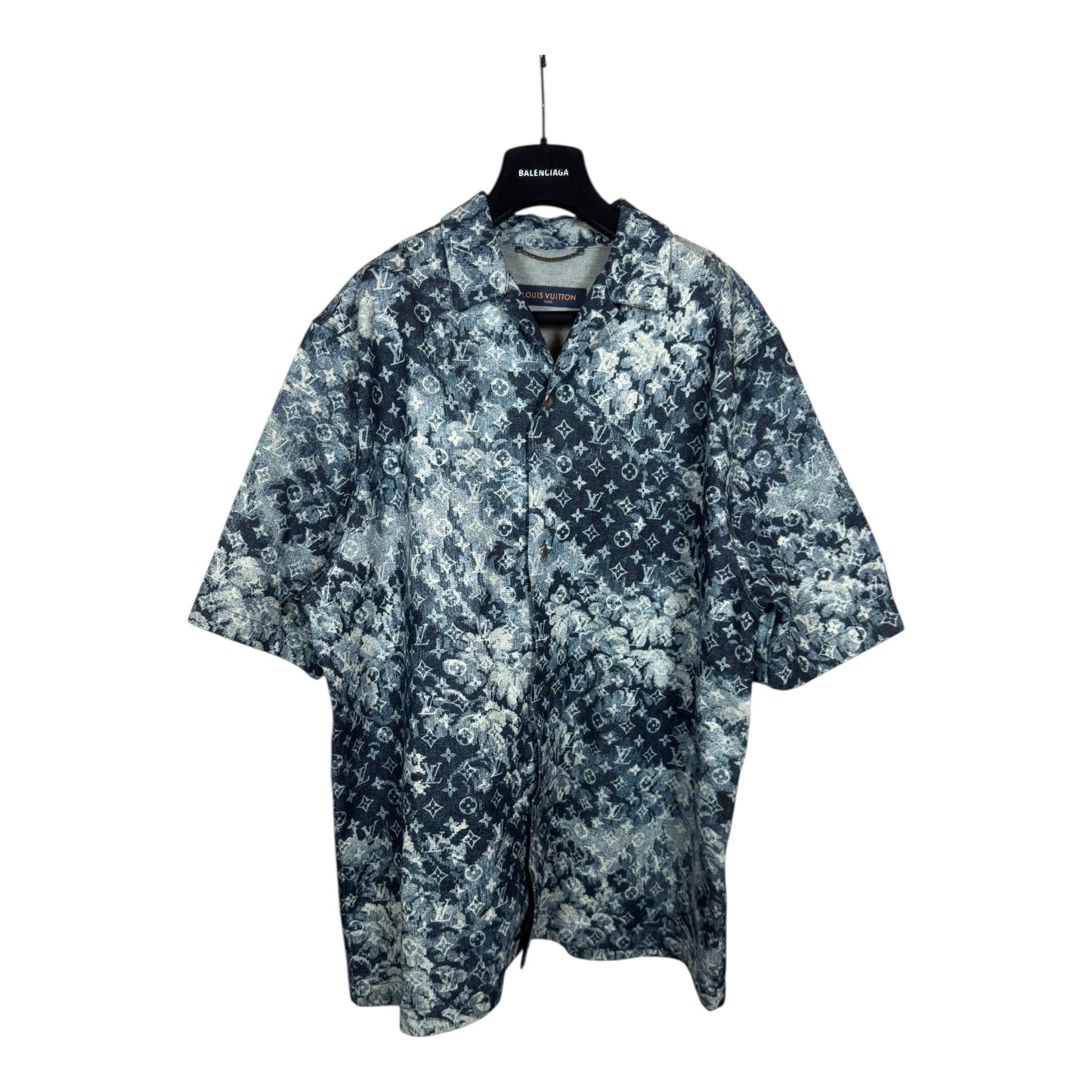 Louis Vuitton Denim Monogram Shirt