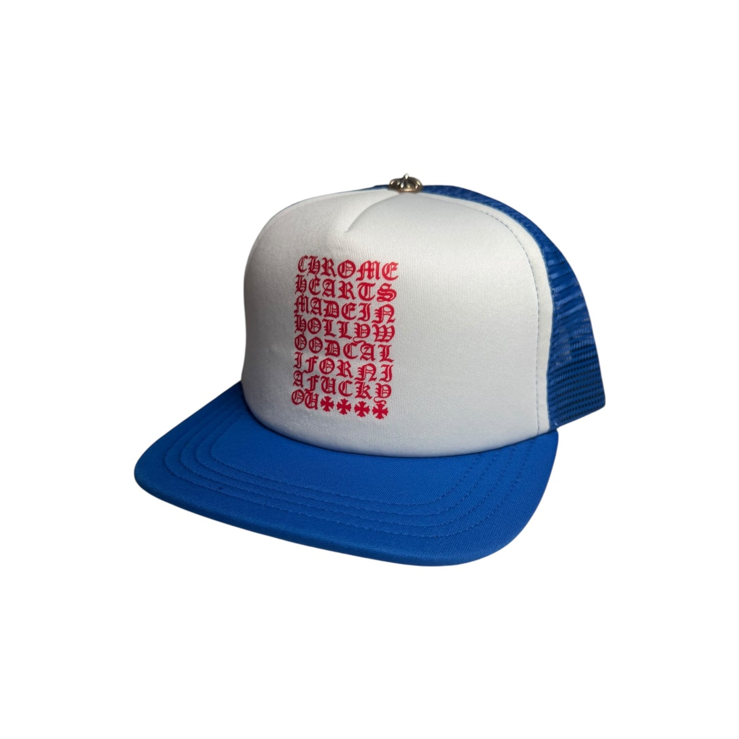 Chrome Hearts Eye Chart Trucker Hat