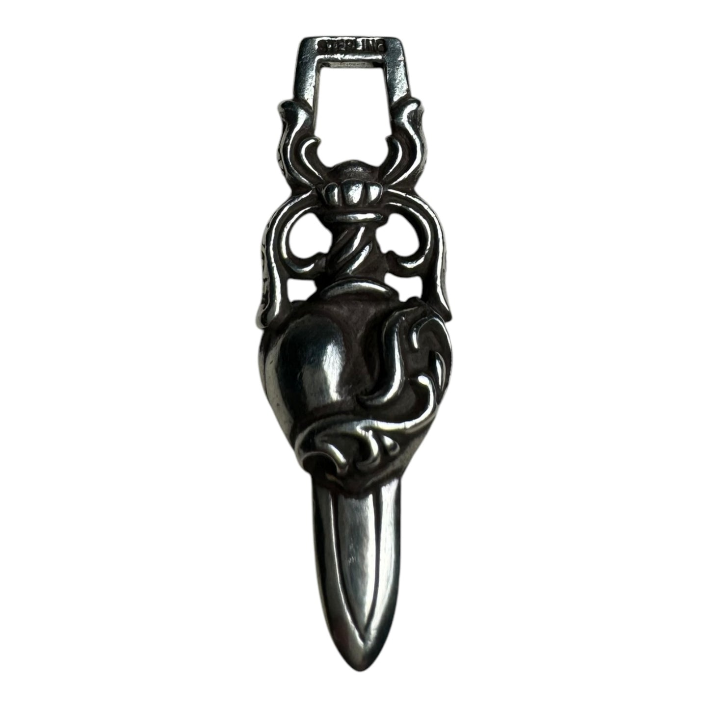 Chrome Hearts Dagger Heart Zipper/Pendant