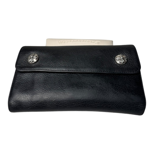 Chrome Hearts Plus Ball Snap Wave Wallet