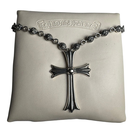 Chrome Hearts Crossball Big Cross Necklace