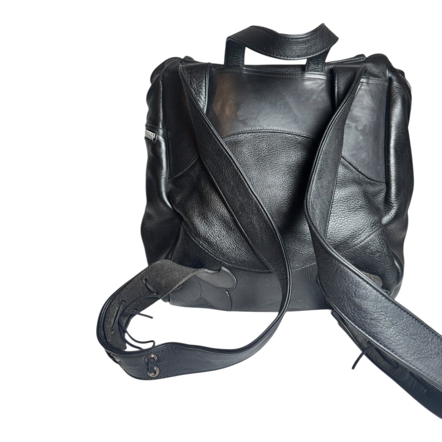 Chrome Hearts Fleur Gunslinger Leather Backpack