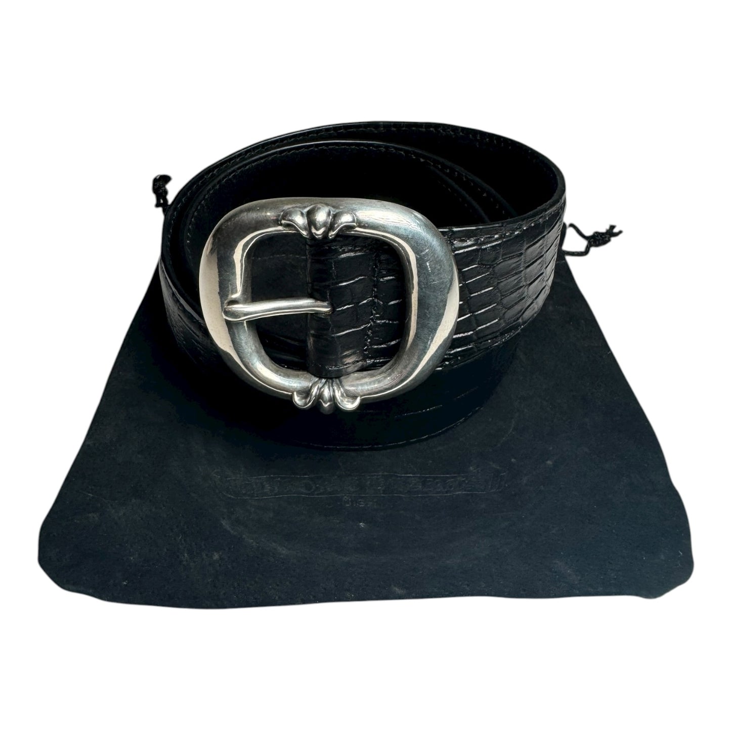 Chrome Hearts Alligator Leather Gunslinger Belt