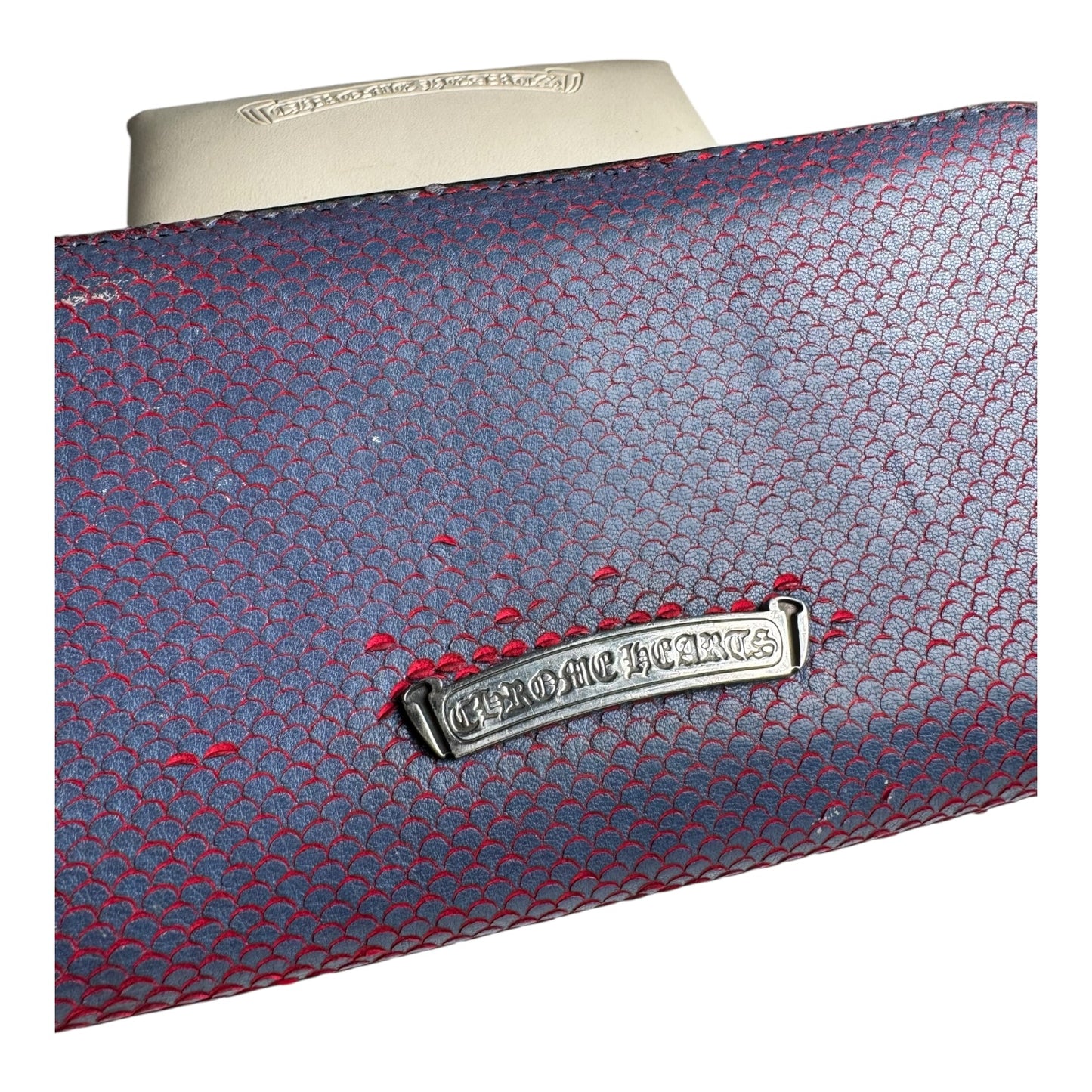 Chrome Hearts Rec F Fleur Zip Wallet