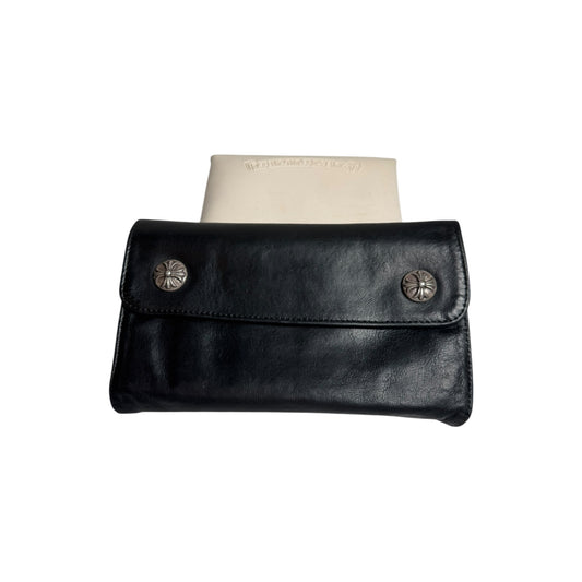 Chrome Hearts Plus Ball Snap Wave Wallet