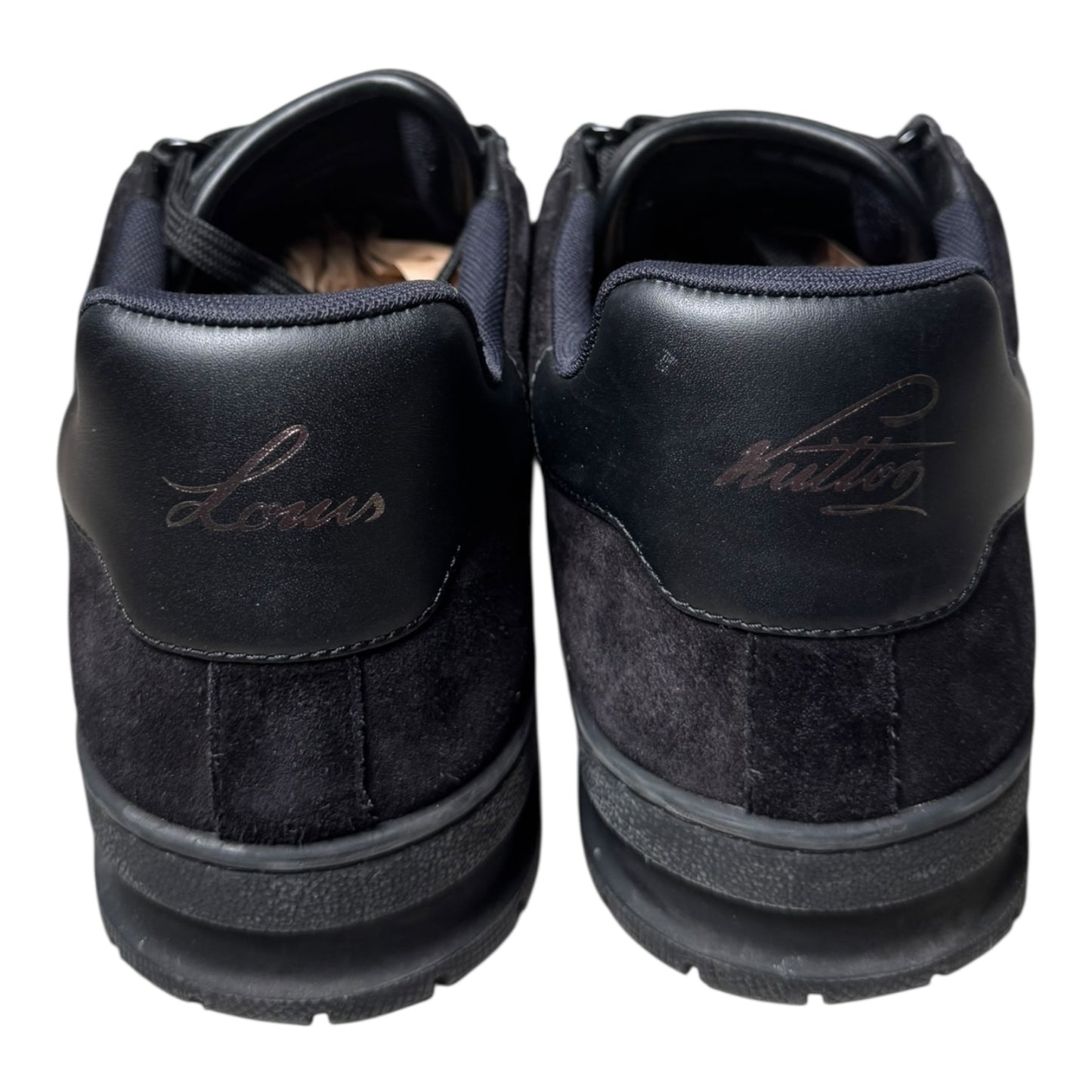 Louis Vuitton Employee Suede Trainers