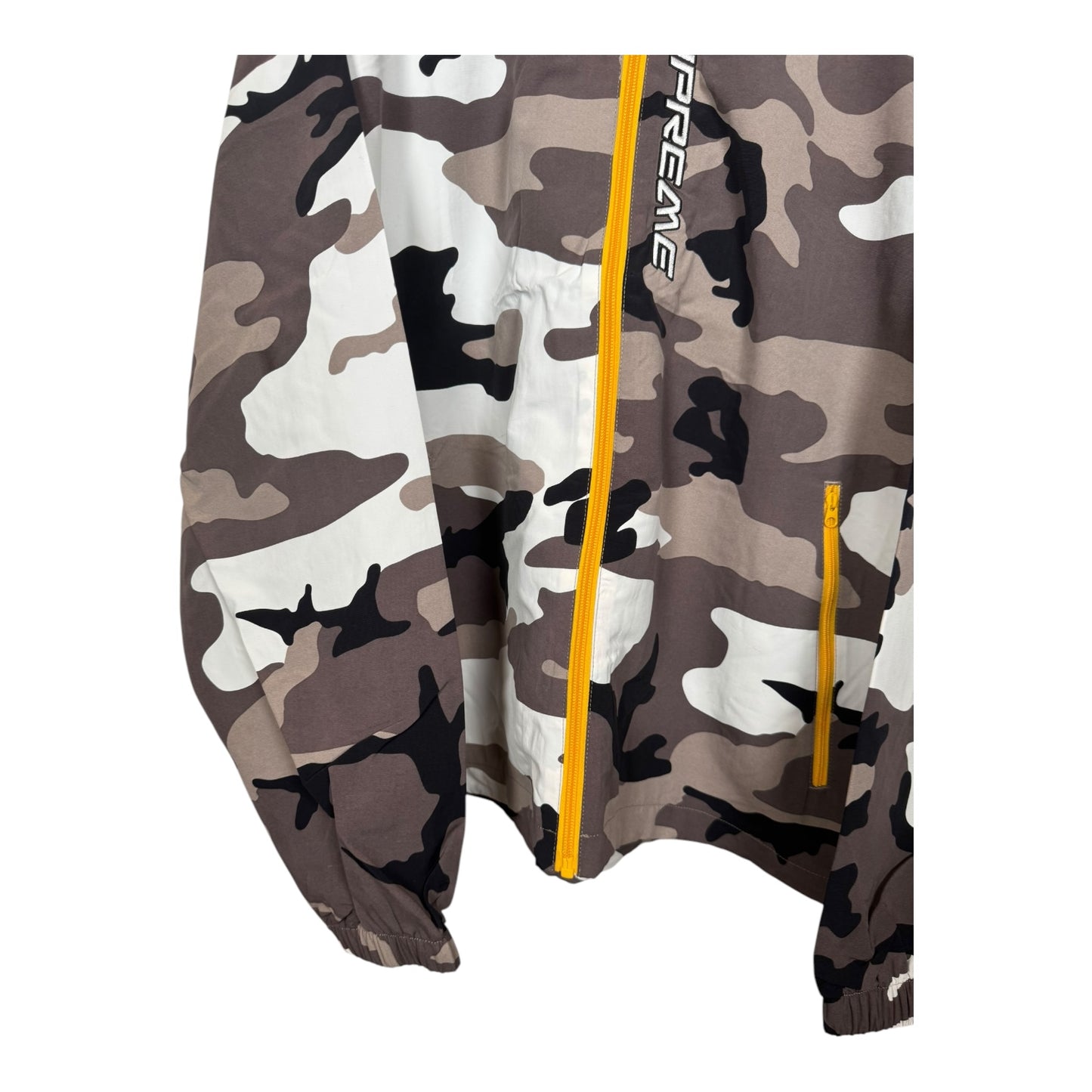 Supreme Contrast Zip Track Jacket