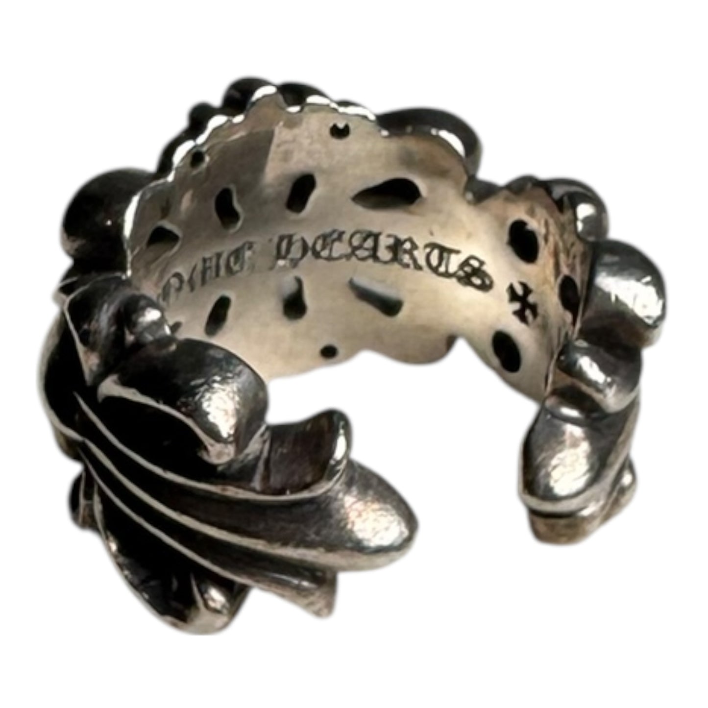 Chrome Hearts Double Floral Ring
