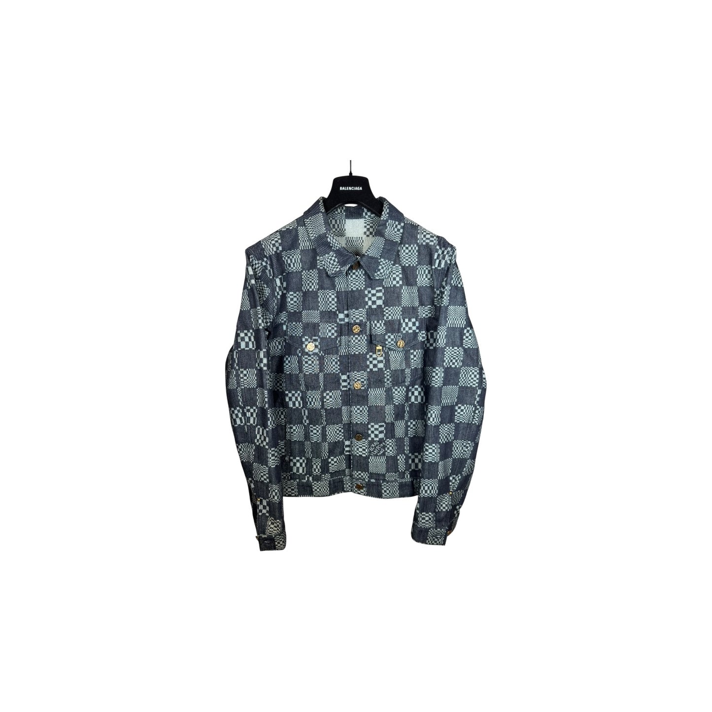 Louis Vuitton Distorted Damier Demin Jacket
