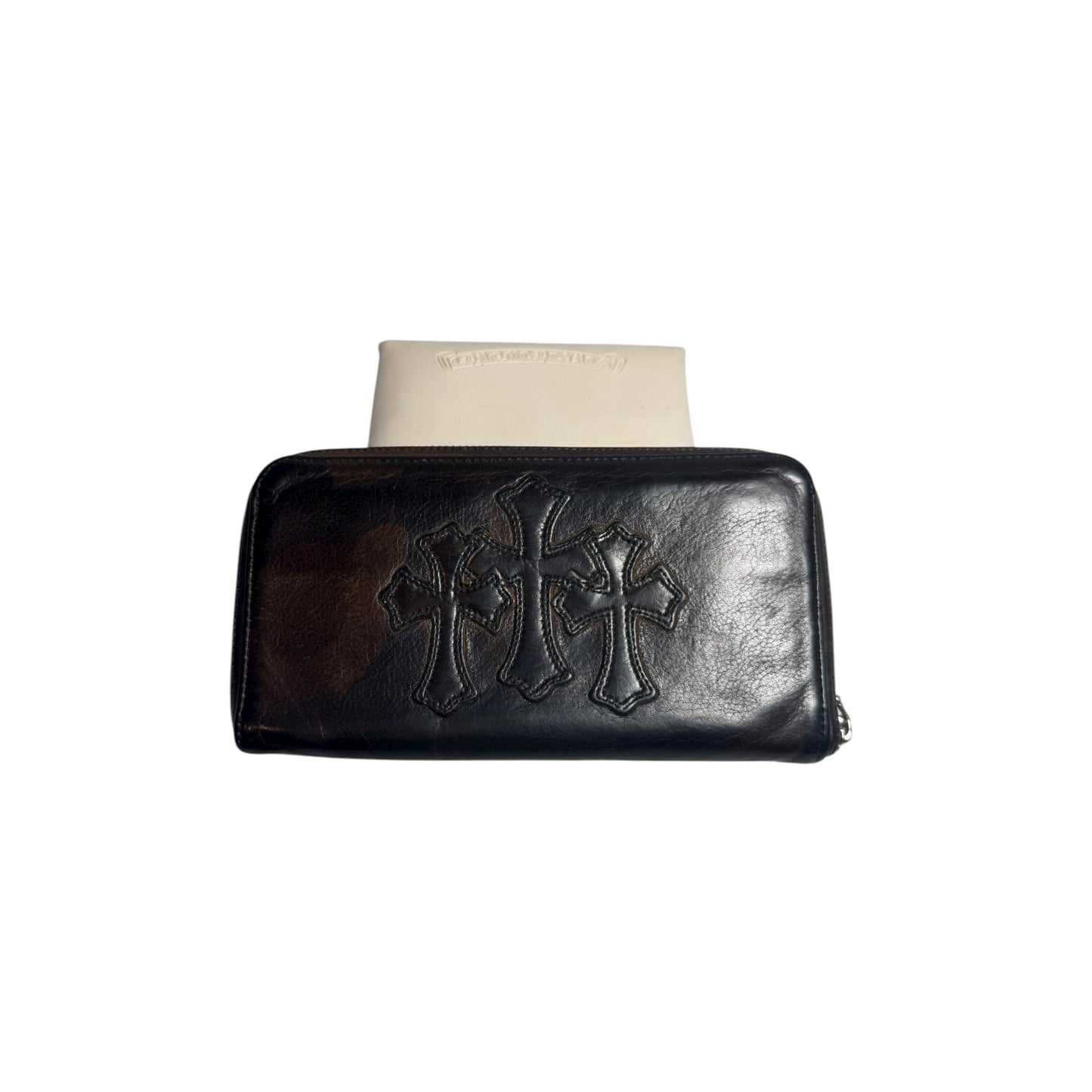 Chrome Hearts Cemetery Cross Patch Wallet