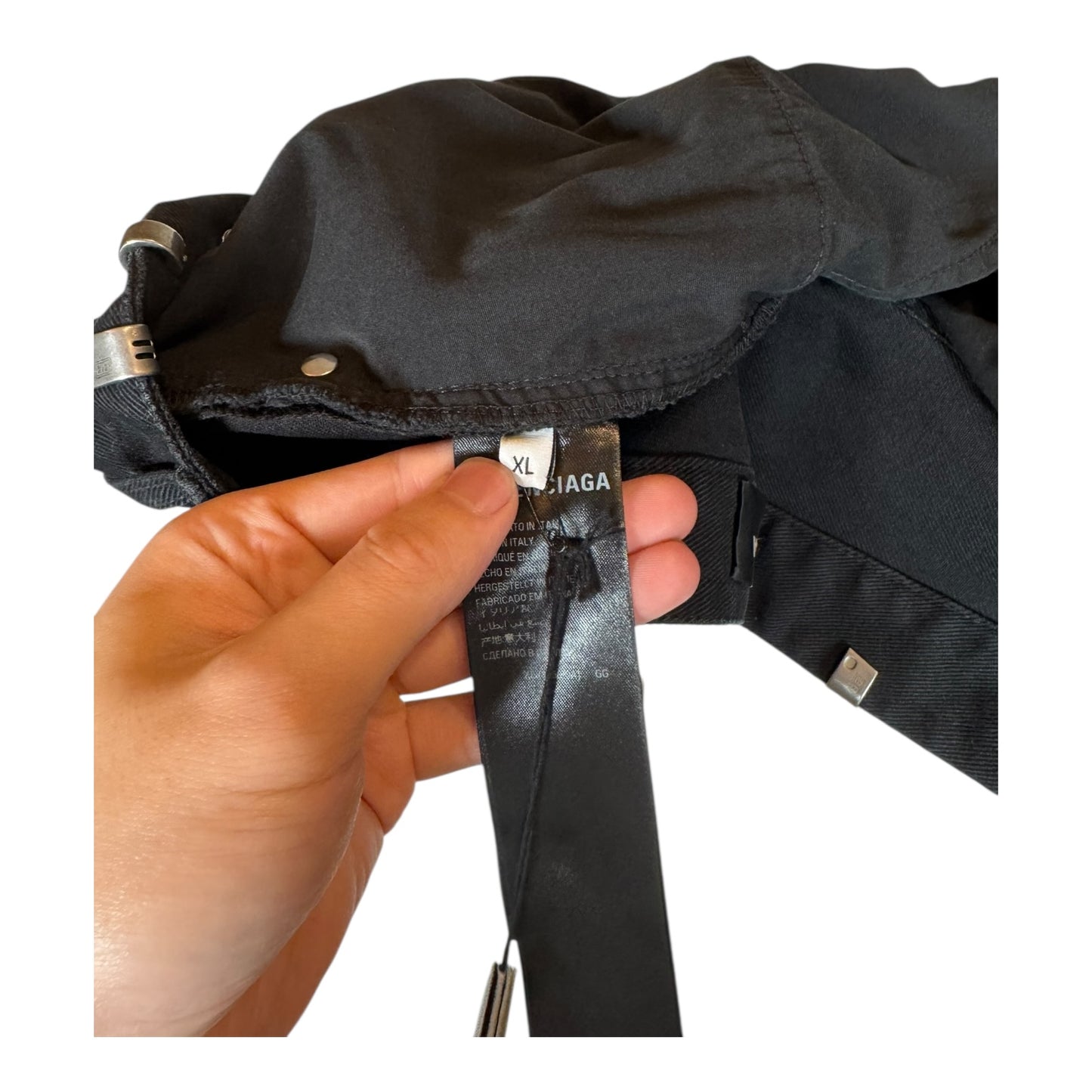 Balenciaga Baggy Pierced Denim