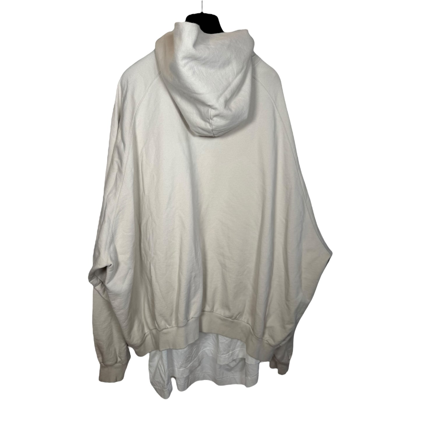 Balenciaga XXXL Layered Embroidered Hoodie