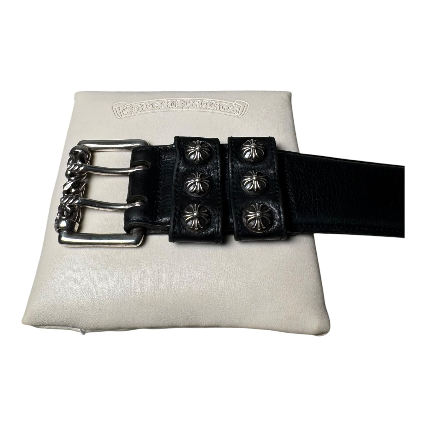 Chrome Hearts Double Pin Roller Belt