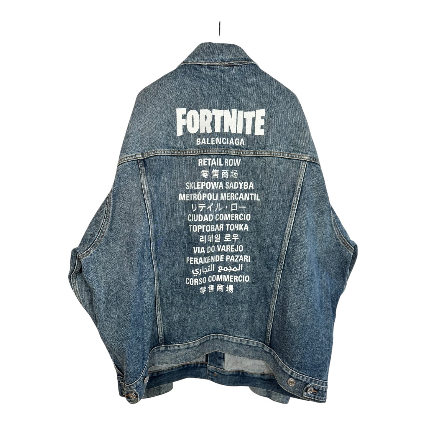 Balenciaga x Fortnite Denim Jacket
