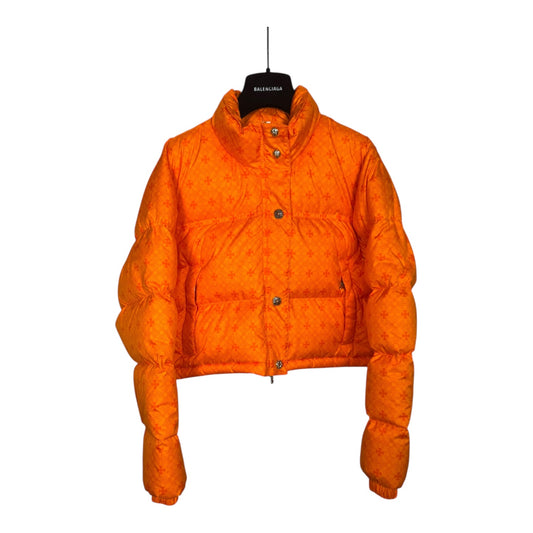 Chrome Hearts Cropped Monogram Puffer Jacket