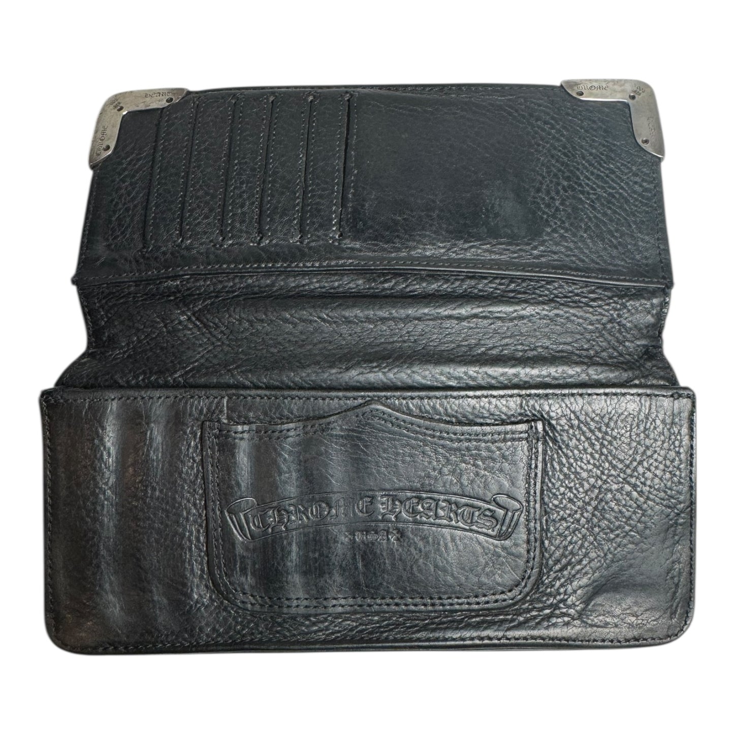 Chrome Hearts Single Fold Tips Bi-Fold Wallet