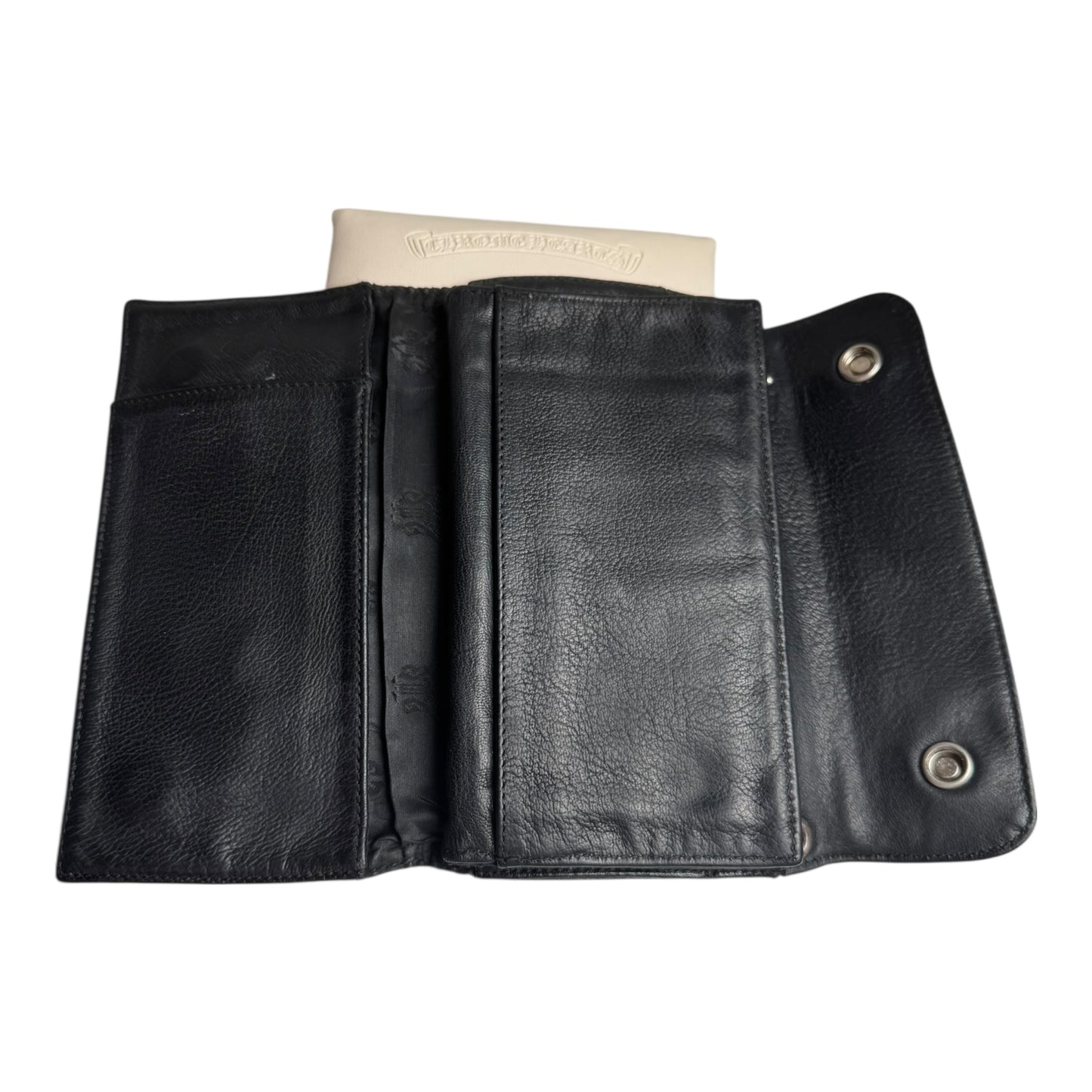 Chrome Hearts Plus Ball Snap Wave Wallet