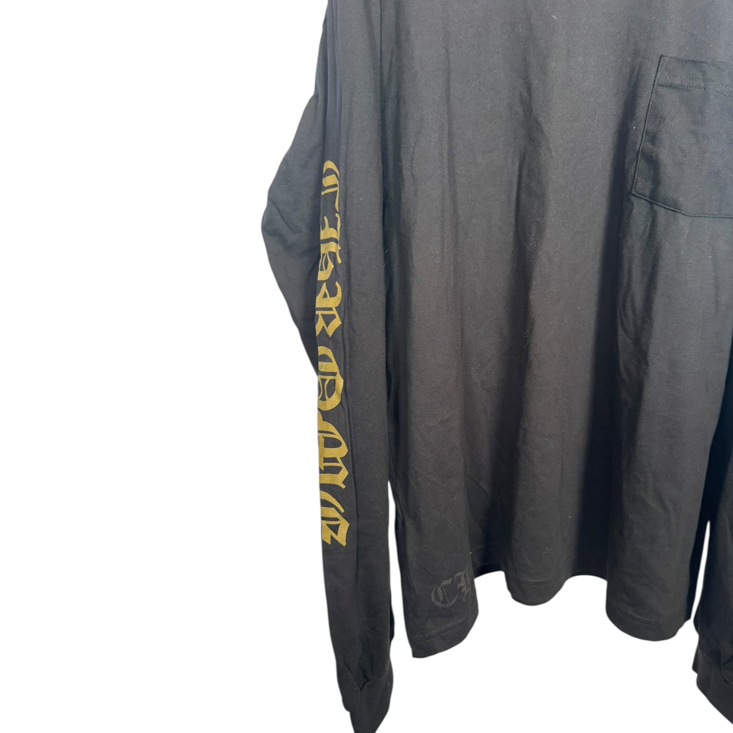 Chrome Hearts Collar Logo Long Sleeve Shirt