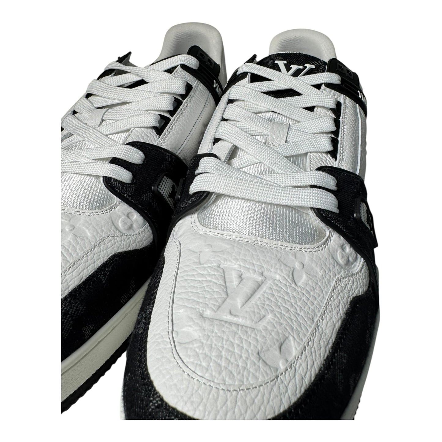 Louis Vuitton Leather Monogram Trainers