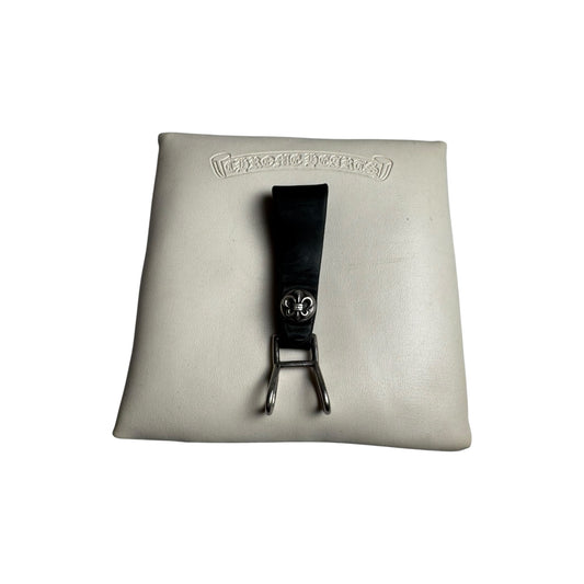 Chrome Hearts Fluerball Leather Belt Loop