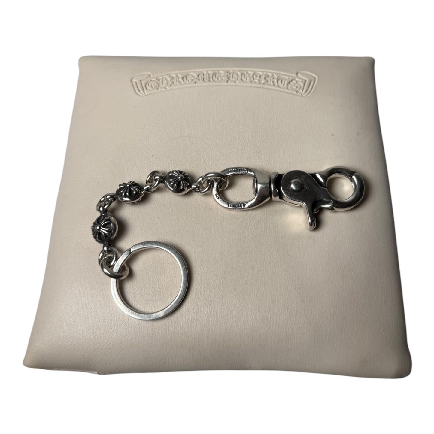 Chrome Hearts Crossball Quickclip Keychain