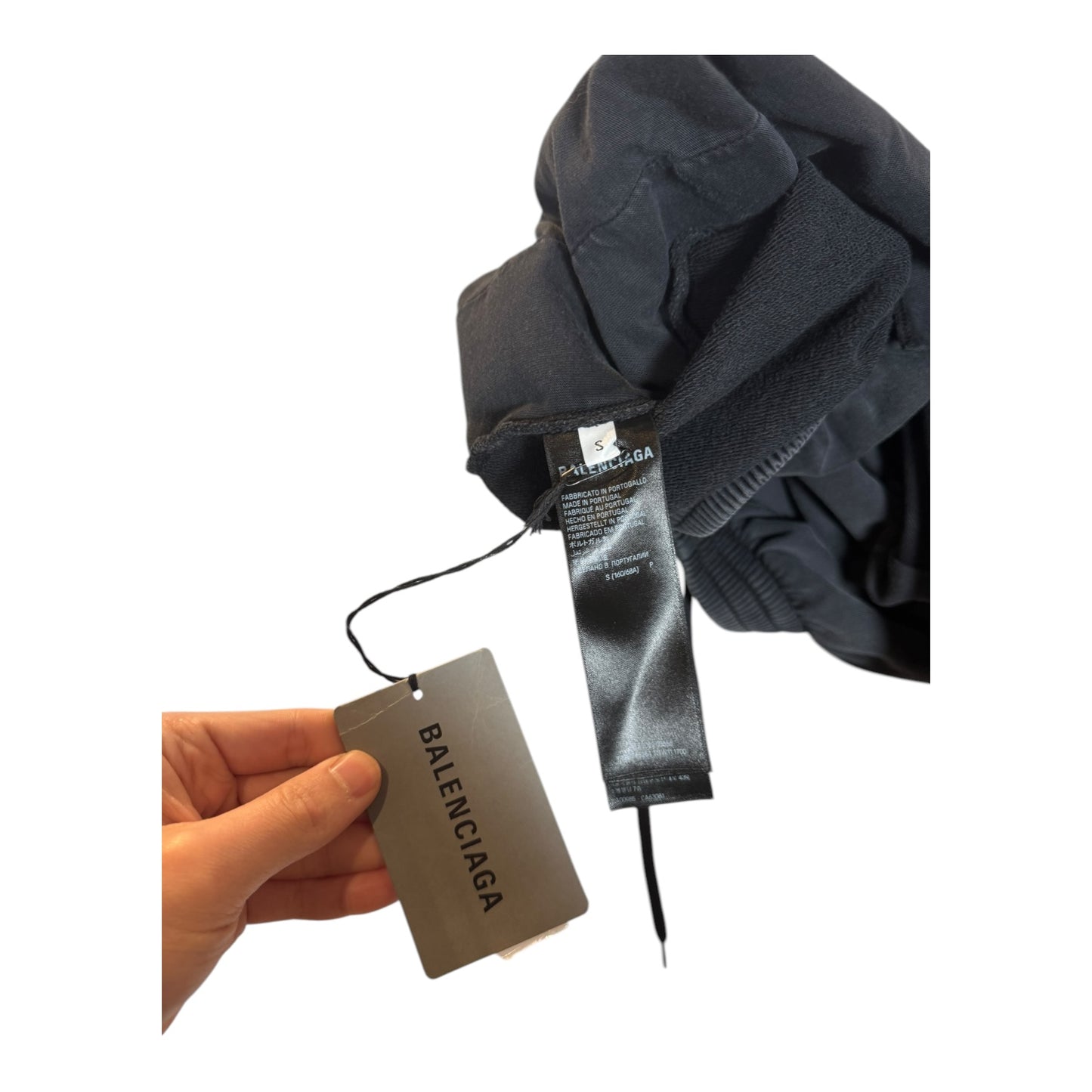 Balenciaga Hybrid Denim Sweatpants