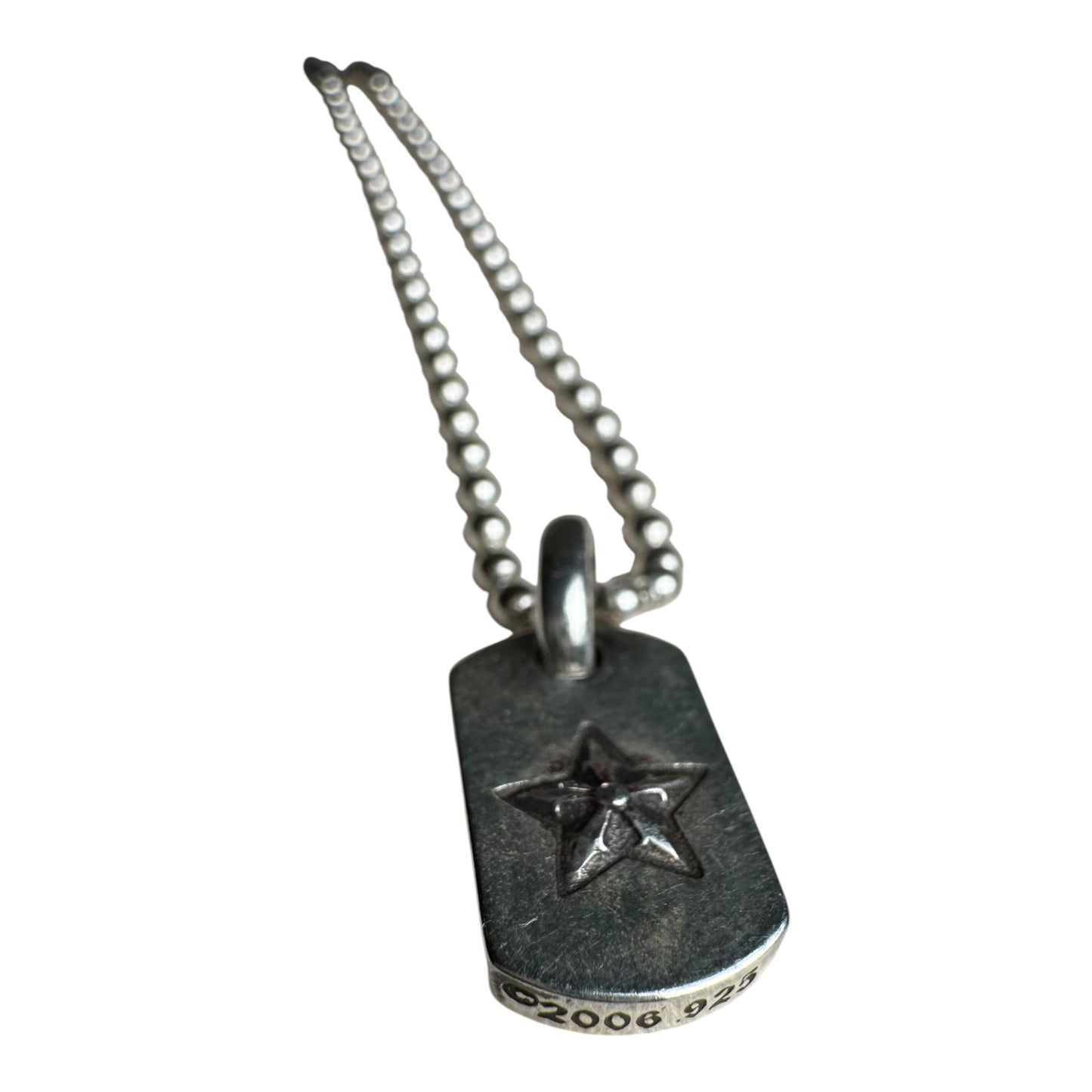 Chrome Hearts Mini Star Dog Tag